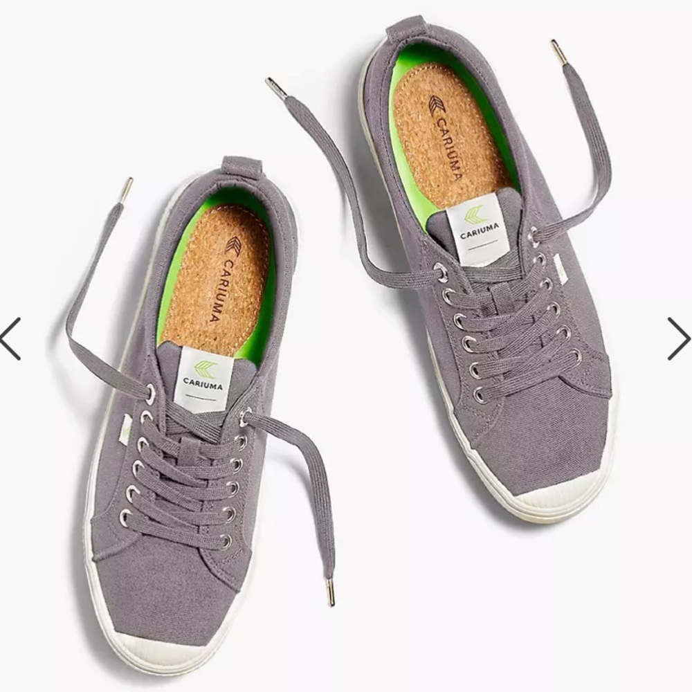 CARIUMA Women's Organic Canvas OCA Low Sneakers Size 13 Men / 14.5 Woman’s - Picture 1 of 7